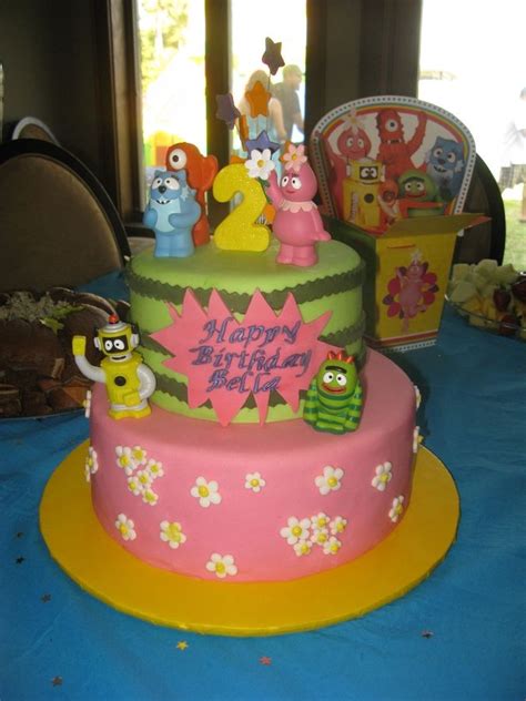 yo gabba gabba cake fondant | Yo Gabba Gabba — Children's Birthday ...