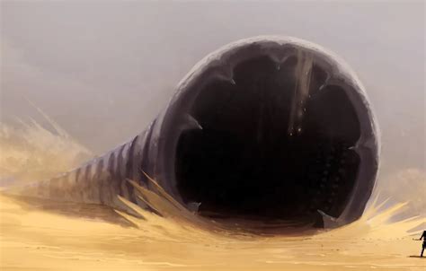 Wallpaper Dune Sandworm Frank Herbert For Mobile And Desktop Section