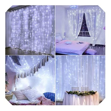 Luces De Navidad Y Decorativas Luz Led Decor Bivolt Fio Transparente M