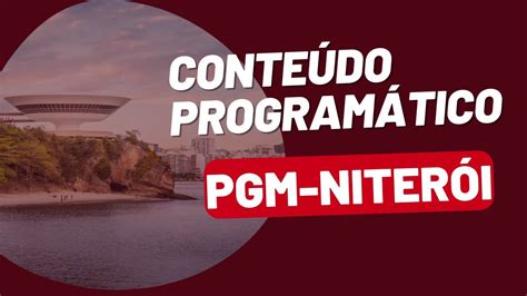 EDITAL COMENTADO DA PGM NITERÓI CURSO PASSE CERTO CONCURSOS YouTube