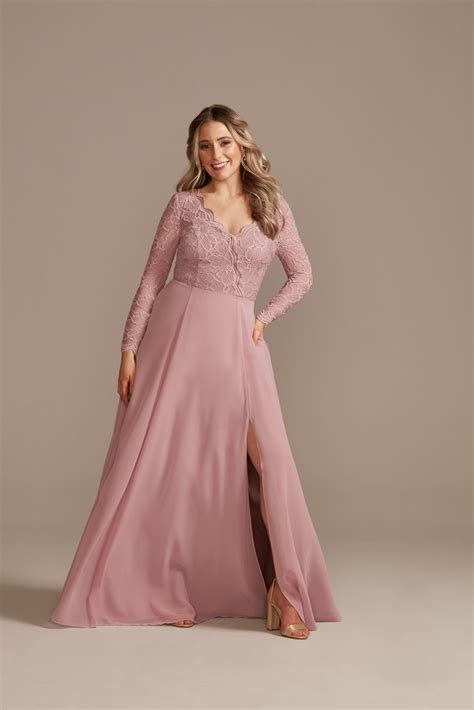 Best Bridesmaid Dresses With Sleeves David S Bridal Blog