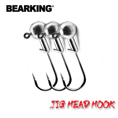 Bearking Pcs G G G G G G G G Crank Jig Head Hook Fishing