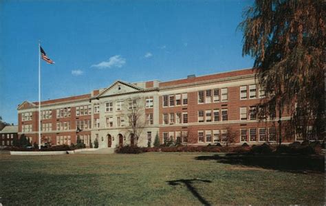 Haverstraw High School New York Postcard