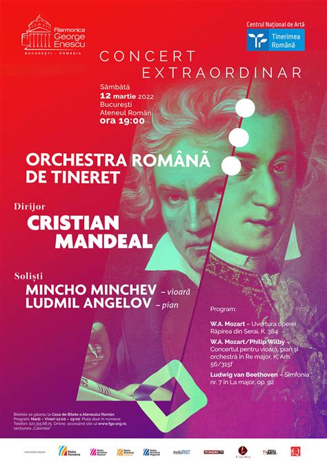 ORCHESTRA ROMANA DE TINERET DIRIJOR CRISTIAN MANDEAL CONCERT