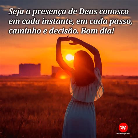 Mensagem De Bom Dia Buquê De Carinho Seja A Presença De Deus