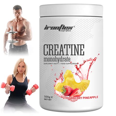 CREATINE 500g KREATYNA MONOHYDRAT SIŁA MIĘŚNIE MASA 200 MESH MONO