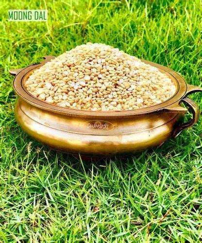 Dhanyasri Yellow Moong Dal High In Protein Packaging Size 25 Kg At