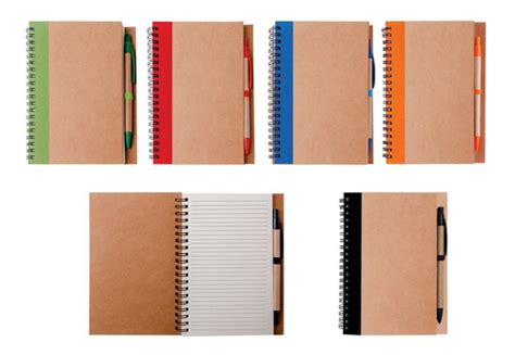 Libreta Cuaderno Carta Pasta Dura Para Personalizar Promo Click