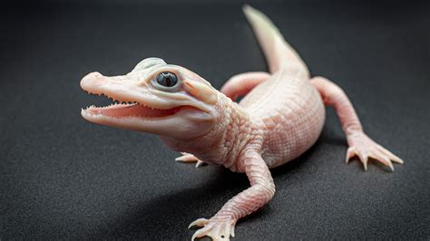 Leucistic White Alligator Born At Gatorland See Photos