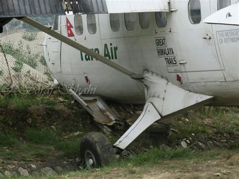 Jumla In Photos And Video Tara Air Twin Otter Crash In Jumla Airport