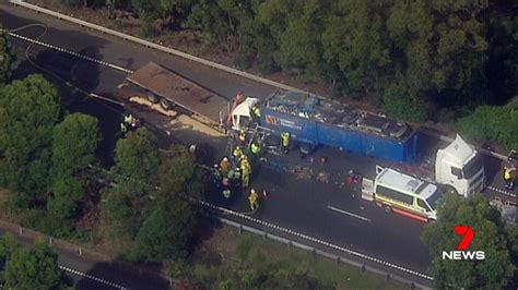 M1 Traffic Banked Back More Than 11km After Two Truck Smash Daily