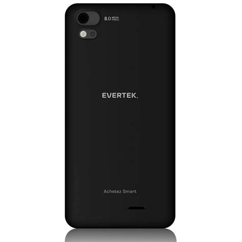 T L Phone Portable Evertek V G Double Sim Noir Sim Offerte