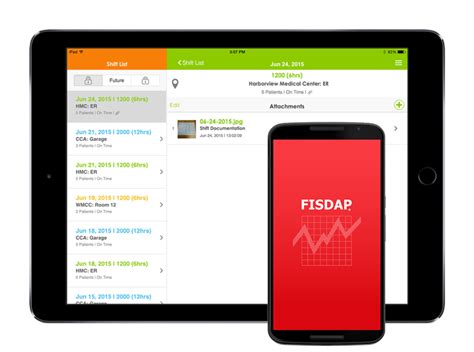 Download the Fisdap application for iOS and Android