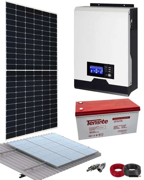 Kit Solar Casa Campo 1000W 12V 2500Whdia AutoSolar