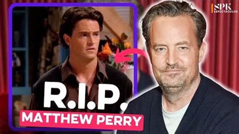 As Falleci La Estrella De La Serie Friends Matthew Perry Acentotv