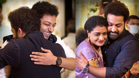 Junior Ntr And Nandamuri Mokshagna Teja Visuals At Suhasini Son Harsha