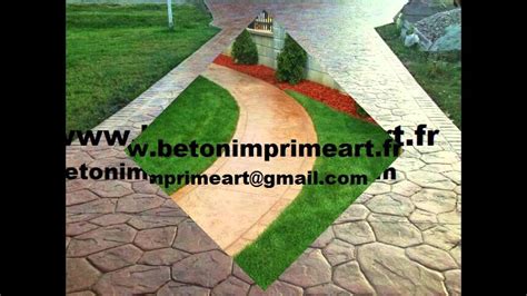 Beton Imprime Augy 89290 France Betonimprimeart Fr YouTube YouTube