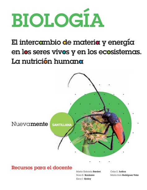 El Intercambio De Materia Y Energía En Los Seres Vivos Y