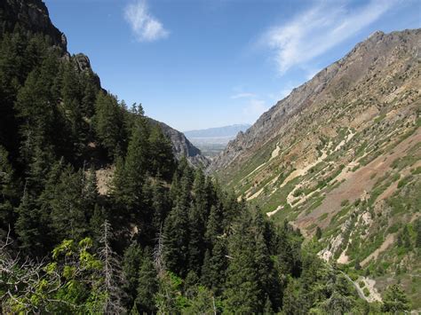 View Of American Fork Canyon Timpanogos Cave National Mon Flickr