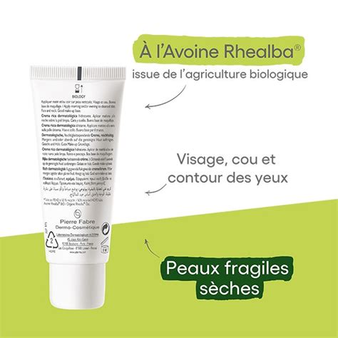 A Derma Biology Crème riche dermatologique hydratante Bio Visage