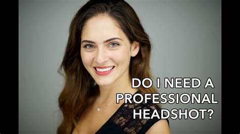 Why Do I Need A Professional Headshot Headshots Nyc Youtube