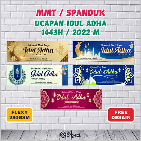 Jual Cetak Mmt Banner Spanduk Backdrop Idul Adha Ucapan Selamat