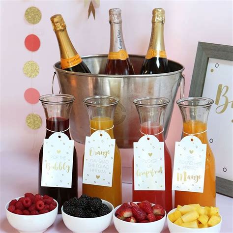 Mimosa Bar 10 Piece Kit Classic Wedding Shower Brunch Birthday Brunch Brunch Wedding