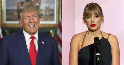 Social Media Reaction To Trumps Post About Taylor Swift