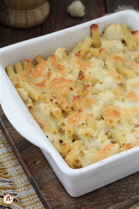 Pasta Al Forno Con Cavolfiore E Prosciutto Primo Piatto Senza Besciamella