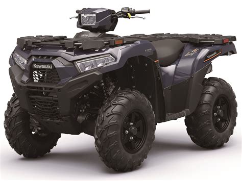 New 2024 Kawasaki Brute Force 750 EPS Grayish Blue ATVs For Sale In