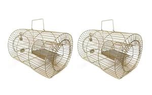 Zero Pest Heavy Wire Rat Trap Mouse Catcher Rat Cage Chuha Pinjra Cage