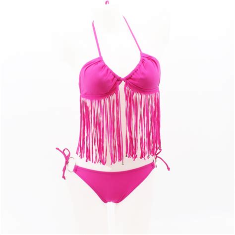 Fashion Design Tassel Bikini Swimear Factory Wholesale