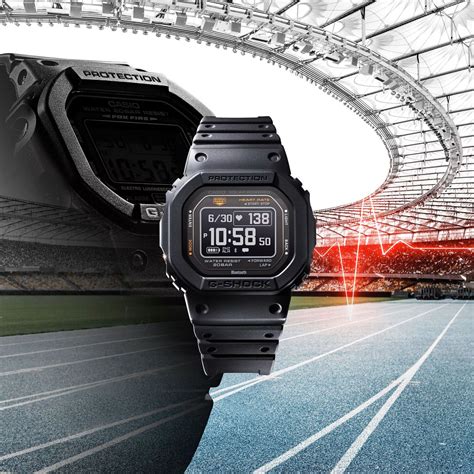 Casio G Shock G Squad DW H5600 Jam Tangan Pintar Tangguh Dengan Desain