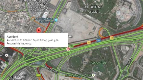 Morning Rush Hour And Accidents Clog Dubai Sharjah Roads News