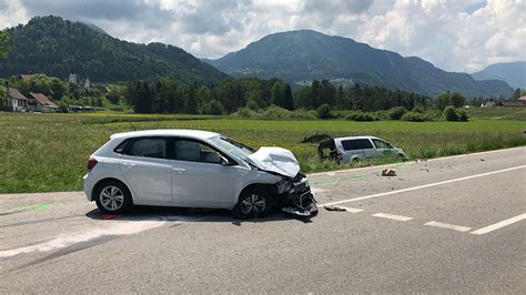 Schwerer Verkehrsunfall Mit Sieben Verletzten Kaernten ORF At