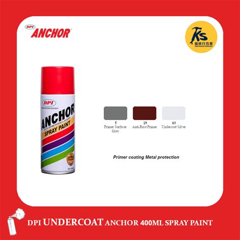 400 ML DPI UNDERCOAT ANCHOR SPRAY PAINT 5 19 63 Shopee Malaysia