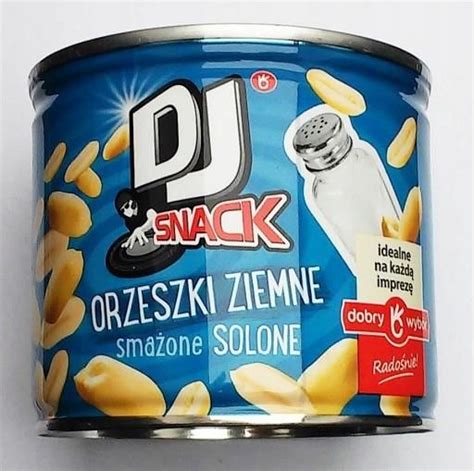 Orzeszki ziemne smażone solone Dj Snack 150g Ceny i opinie Ceneo pl