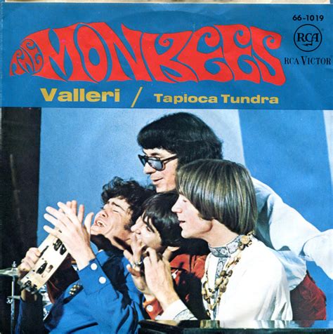 The Monkees Valleri Vinyl 7 Single 45 RPM 1968 R1805491