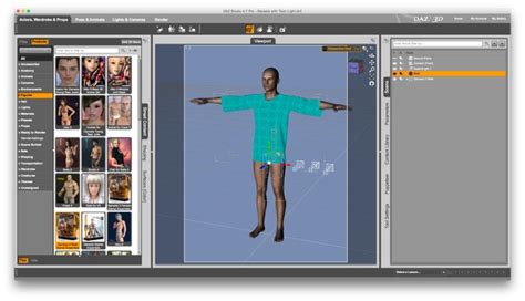 How To Turn A 3D Object Into Conforming Clothing In DAZ Studio JAY