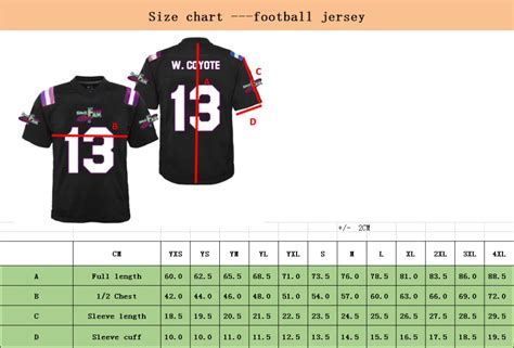 Making Your Jersey Size Selection Atelier Yuwaciaojp