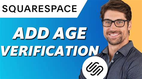 How To Add Age Verification To Squarespace Simple Youtube