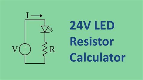 24V LED Resistor Calculator