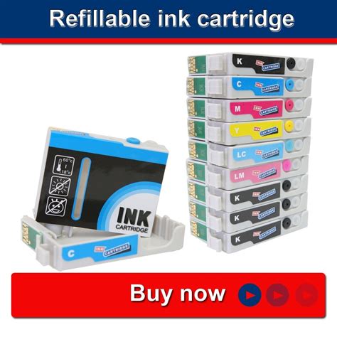 Mir Aus Online Shopping Refillable Ink Cartridge Epson R2880 9 Colours In