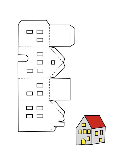 10 Best Printable Templates For Putz Houses Patterns Pdf For Free At