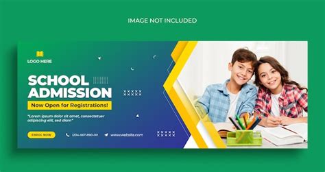 Premium PSD | Back to school social media web banner flyer and Facebook ...