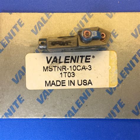 Valenite Tool Holder Cartridge MTFNR 10ca 2 5 Carbide Inserts