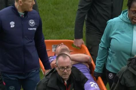 Diogo Jota Stretchered Off Against Brentford As Liverpool Suffer Double