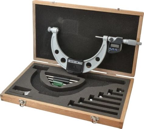 Mitutoyo Digimatic Outside Micrometer Set 0 6 150mm Interchangeable