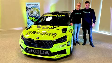 Skoda presenta el nuevo Fabia RS Rally2 de Cohete Suárez para el S