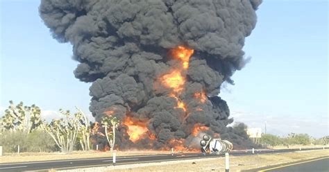 Video Explota Pipa Sobre La Carretera Matehuala